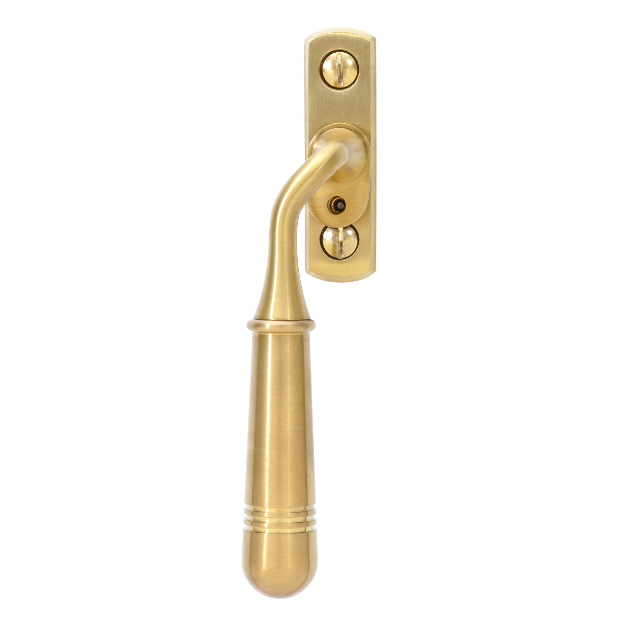Opera Window Espagnolette Handle | PVD Stainless Satin Brass