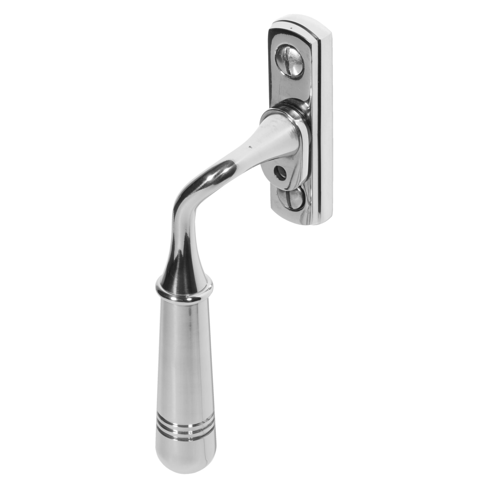 Opera Window Espagnolette Handle | Polished Stainless Steel