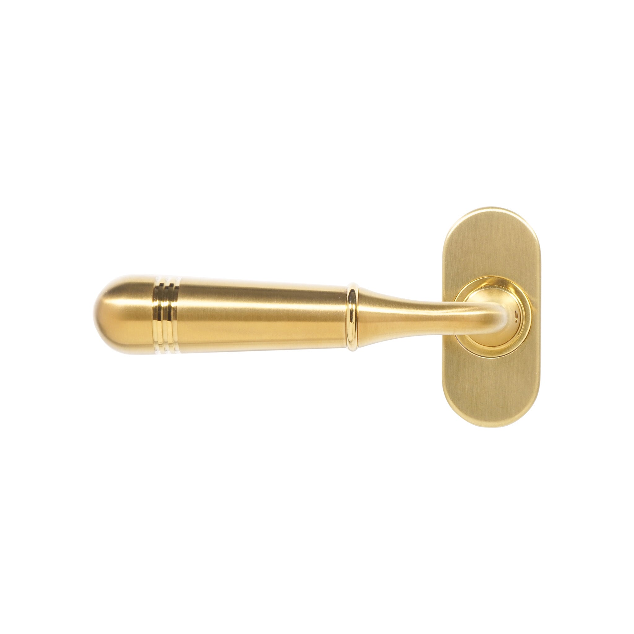Opera Door Handle | PVD Stainless Satin Brass