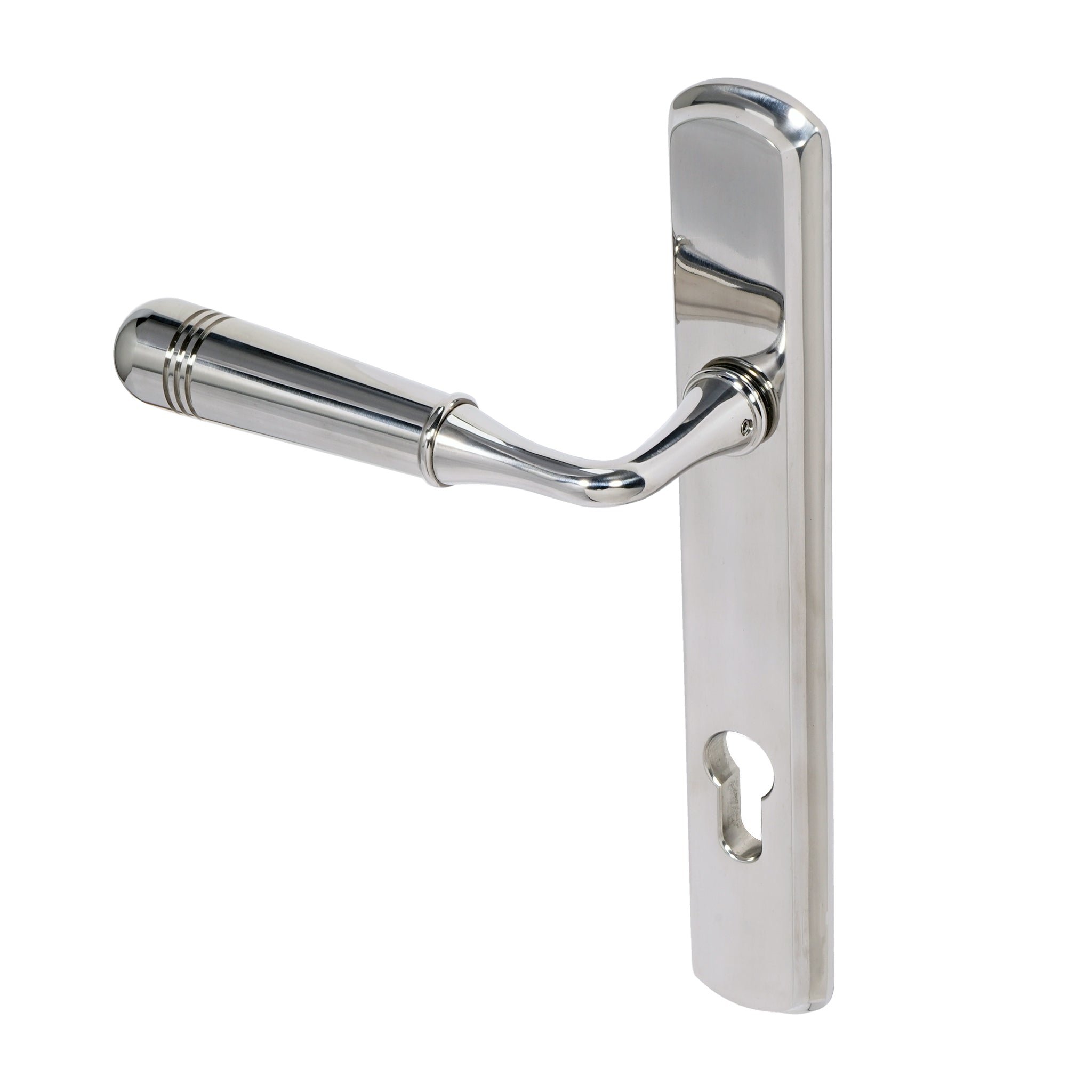Opera Lever on 092 Backplate | Polished Stainless Steel