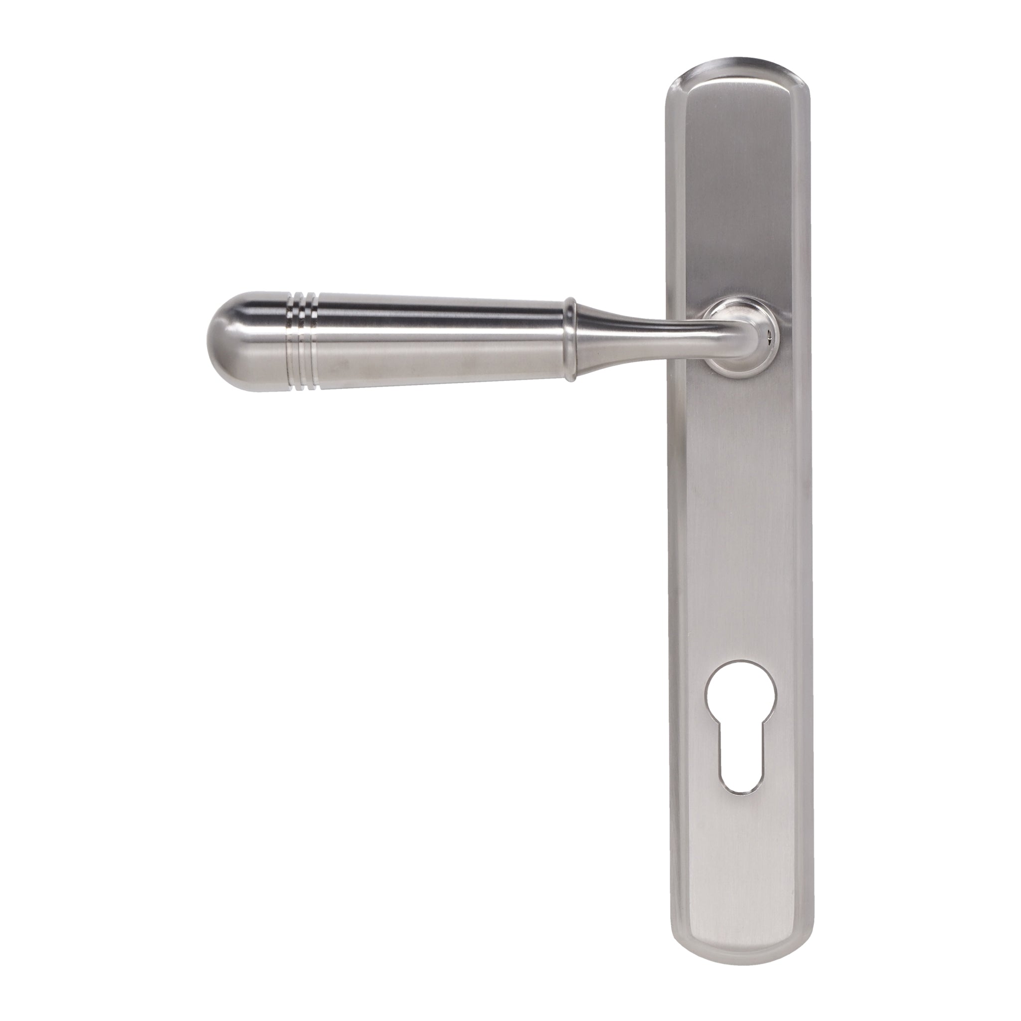 Opera Lever on 092 Backplate | Satin Stainless Steel