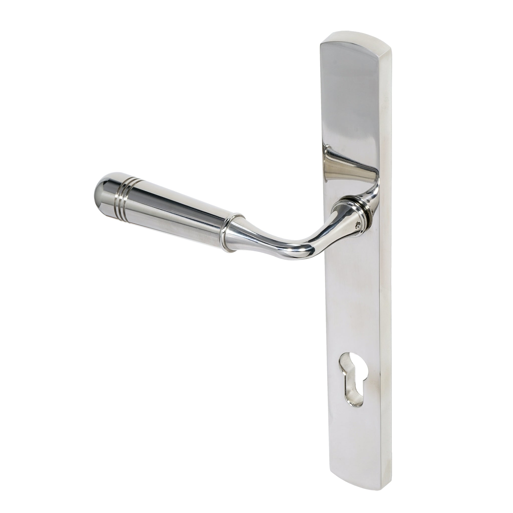 Opera Lever on 095 Backplate | Polished Stainless Steel