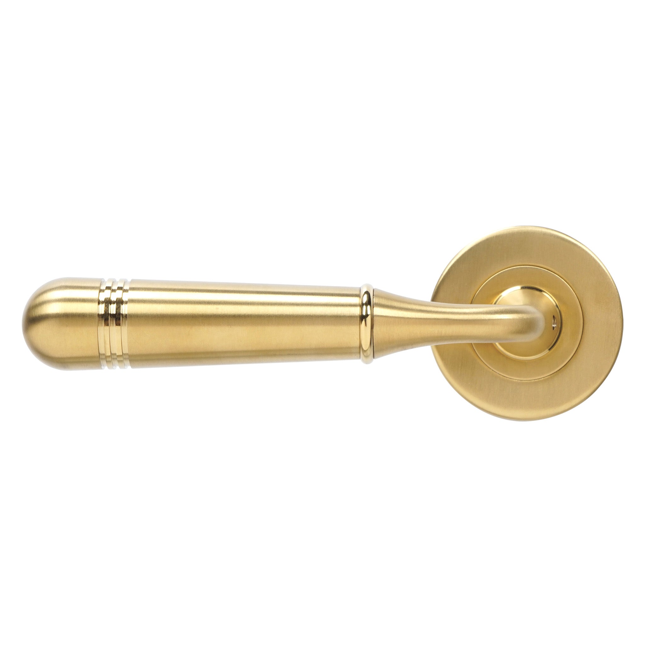 Opera Door Handle | PVD Stainless Satin Brass