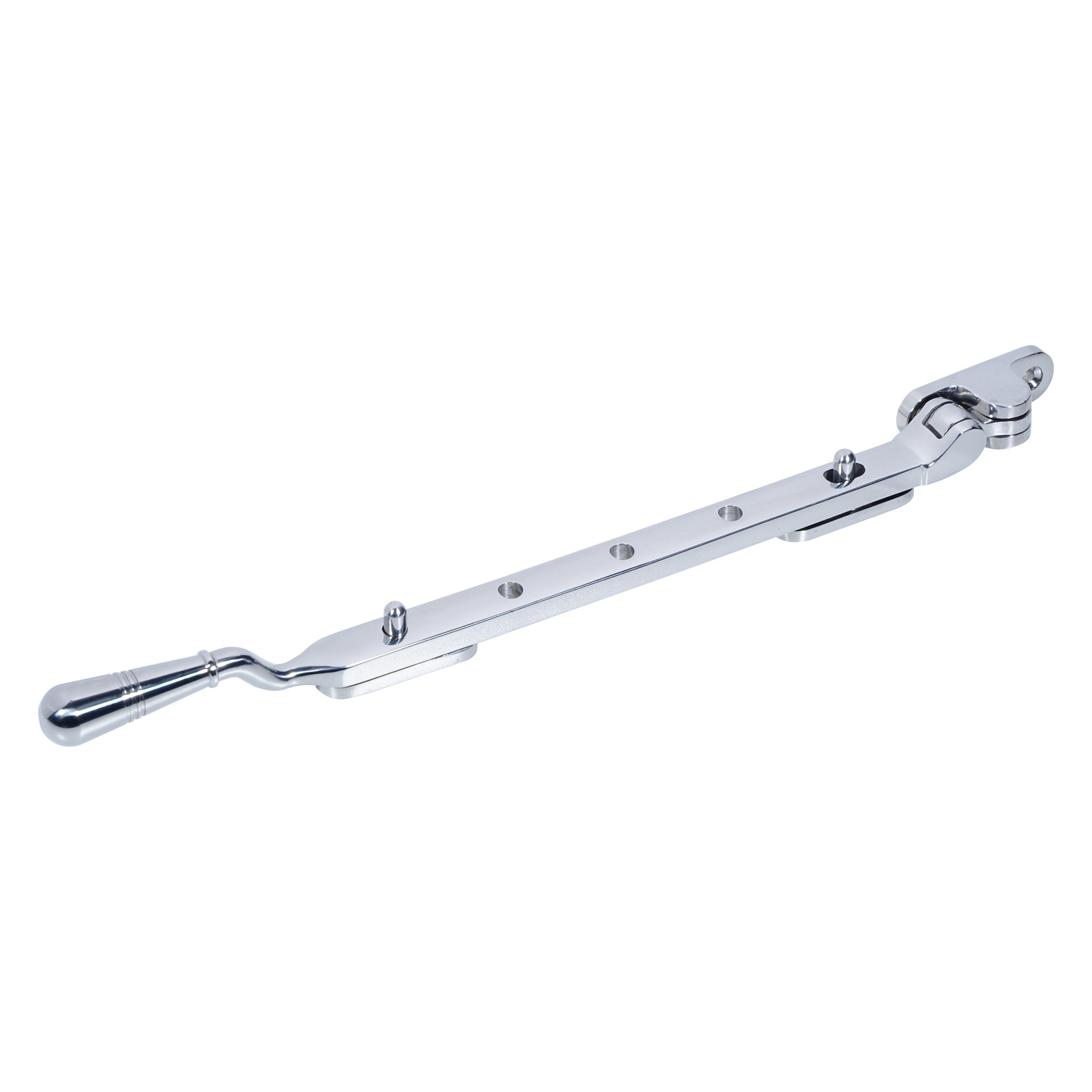 Opera Casement Window Stay | Polished Stainless Steel