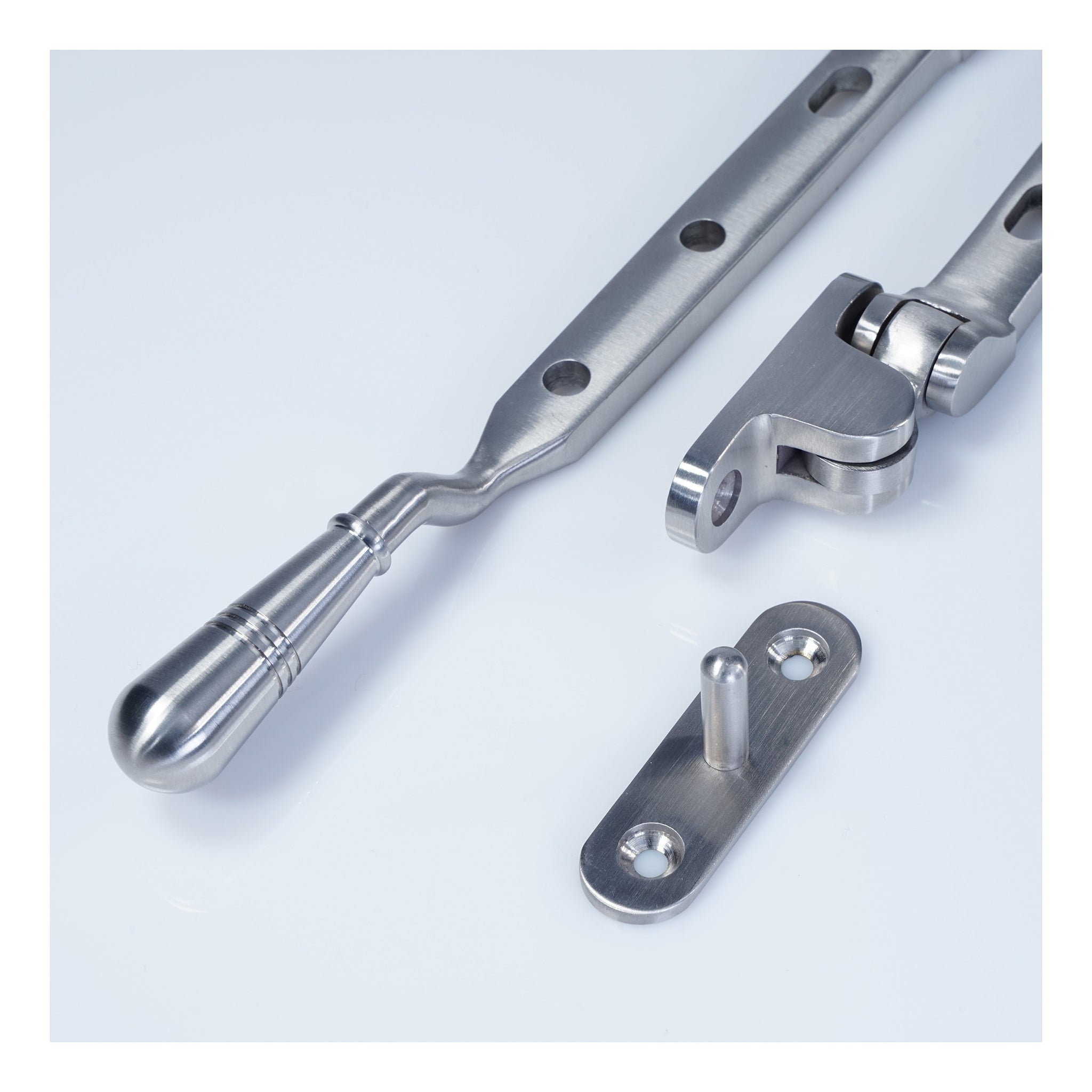 Opera Casement Window Stay | Satin Stainless Steel
