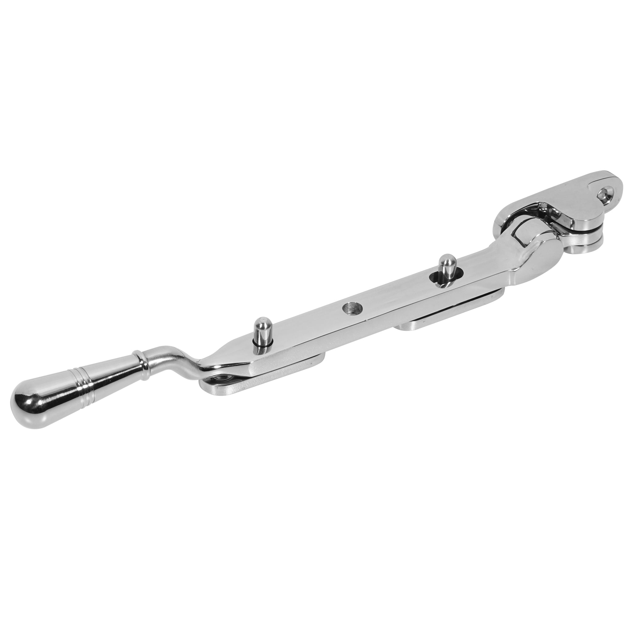 Opera Casement Window Stay | Polished Stainless Steel